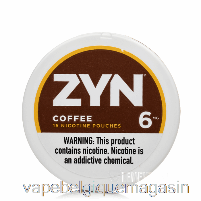 Sachets De Nicotine Vape Juice Zyn - Café 6mg